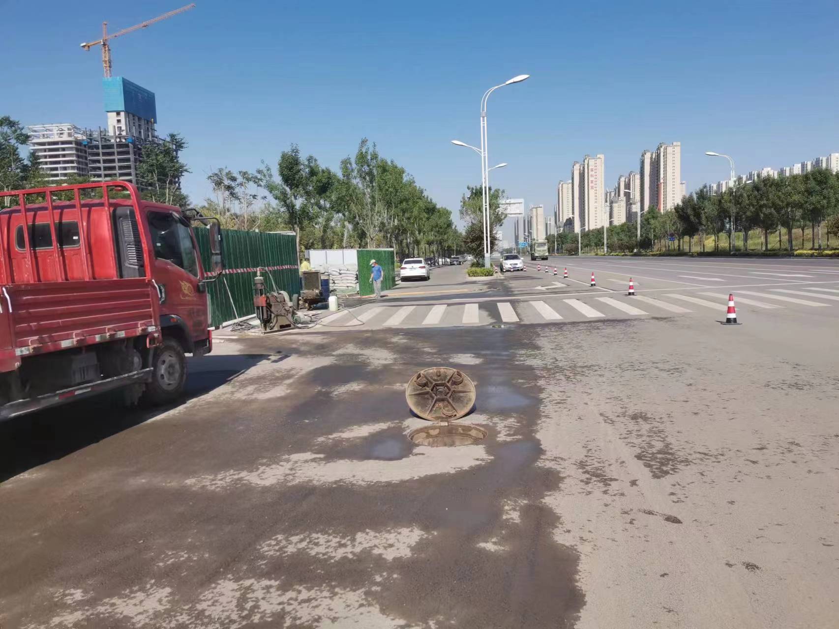 西岗路面地基沉降注浆